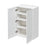 Shady White Wood Wall Cabinet 2