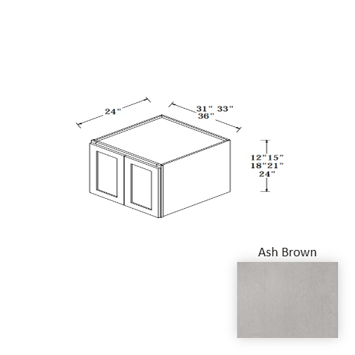 Sterfic SKU - VSB3621DR-ON. Oak. 36" x 34.5" Bathroom Vanity
