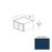 Sterfic SKU - VSB3621DR-ON. Oak. 36" x 34.5" Bathroom Vanity
