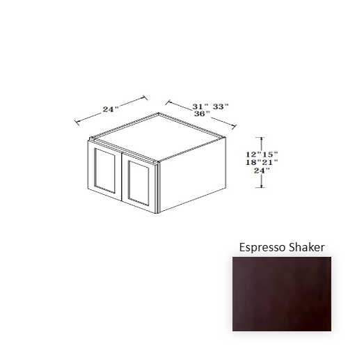 Sterfic SKU - VSB3621DR-ON. Oak. 36" x 34.5" Bathroom Vanity