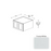 Sterfic SKU - VSB3621DR-ON. Oak. 36" x 34.5" Bathroom Vanity