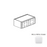 Framed Shaker Premium Wood Micro White Shaker Wall Cabinet Natural clear coat 1