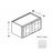 Framed Shaker Premium Wood White Shaker Wall Cabinet Natural clear coat 1