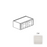 Framed Shaker Classic Wood Dove White Wall Cabinet Natural clear coat 1
