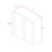 Mallorca White Wood Wall Cabinet 4