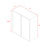 Shady White Wood Wall Cabinet 4