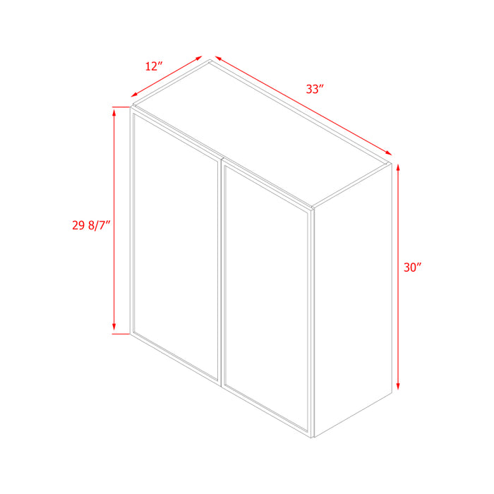 Shady White Wood Wall Cabinet 4