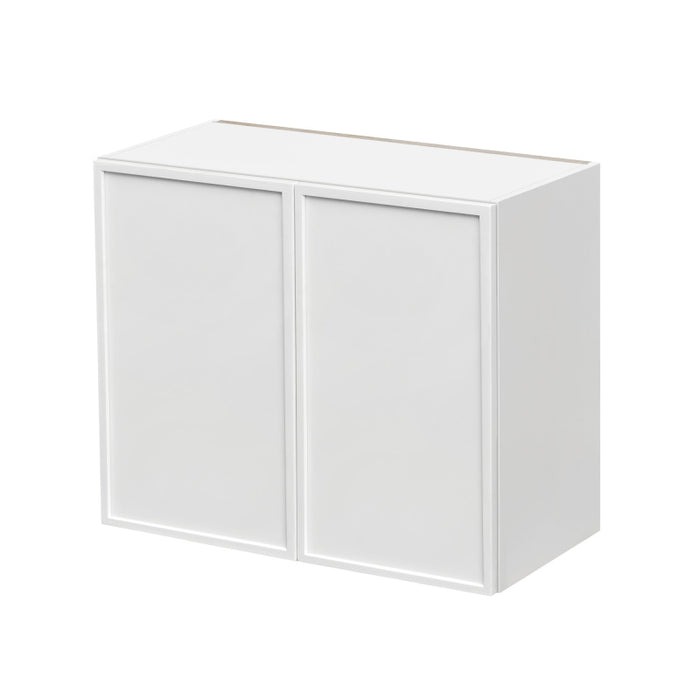 Shady White Wood Wall Cabinet 1
