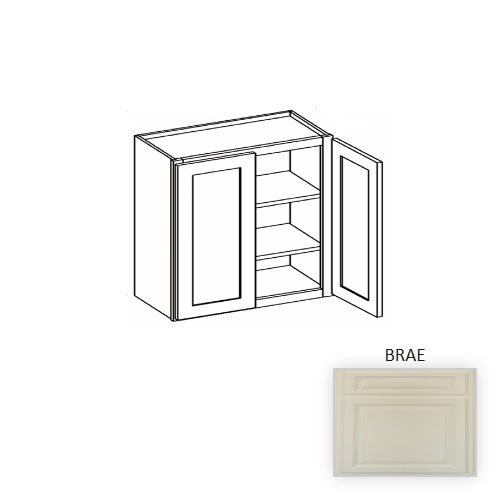 W3330 Wood Brae Wall Cabinet Brae 1