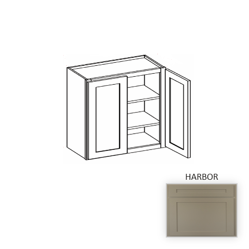 W3330 Wood Harbor Wall Cabinet Harbor 1