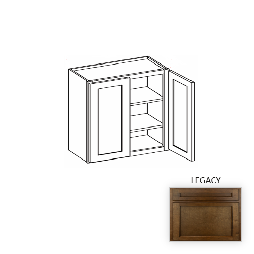 W3330 Wood Legacy Wall Cabinet Legacy 1