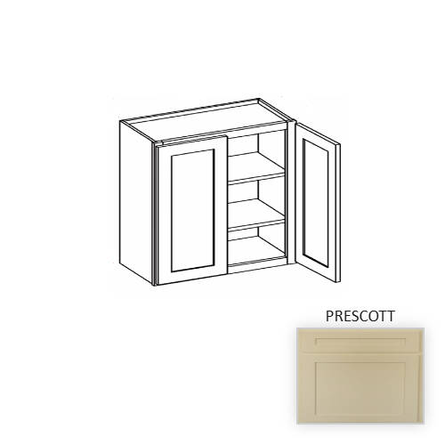 W3330 Wood Prescott Wall Cabinet Prescott 1