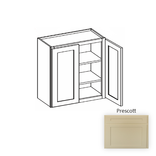 W3330 Wood Prescott Wall Cabinet Prescott 1