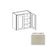 W3330 Wood White Shaker Wall Cabinet White Shaker 1