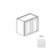 Framed Shaker Premium Wood White Shaker Wall Cabinet Natural clear coat 1
