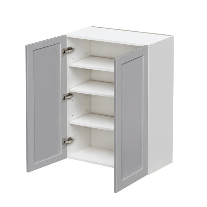 Mallorca Dolphin Gray Wood Wall Cabinet 2