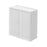 Shady White Wood Wall Cabinet 1