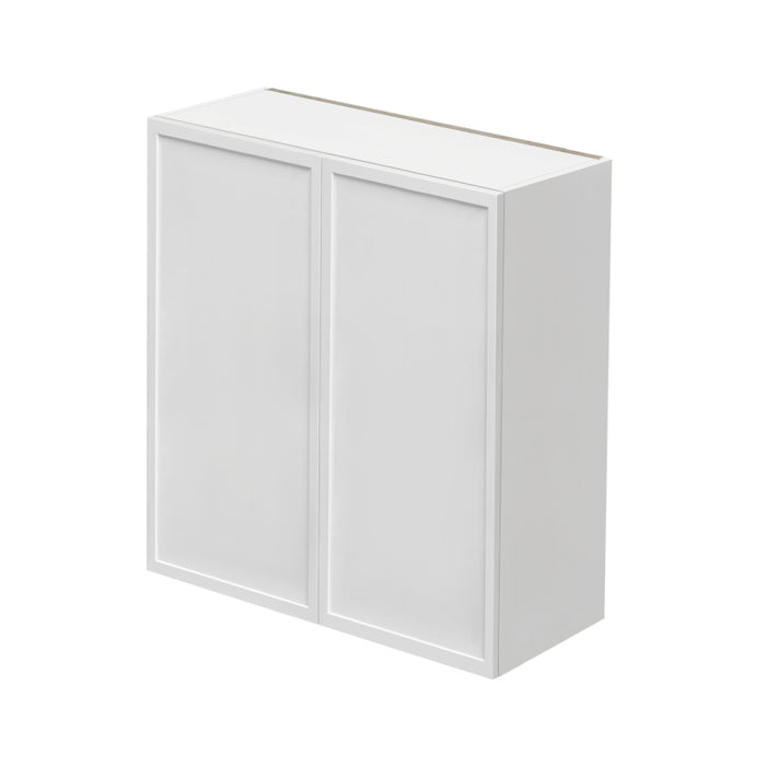 Shady White Wood Wall Cabinet 1