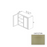 W3336 Wood Castleton Wall Cabinet Castleton 1