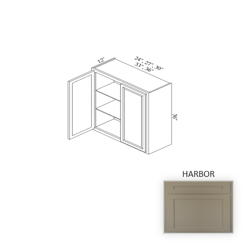 W3336 Wood Harbor Wall Cabinet Harbor 1