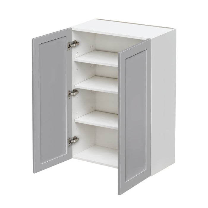 Mallorca Dolphin Gray Wood Wall Cabinet 2