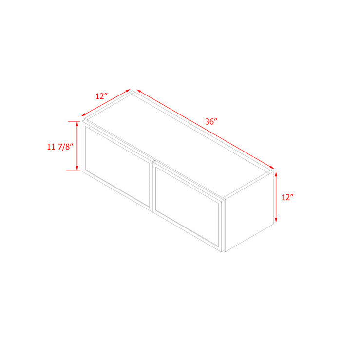 Shady White Wood Wall Cabinet 4