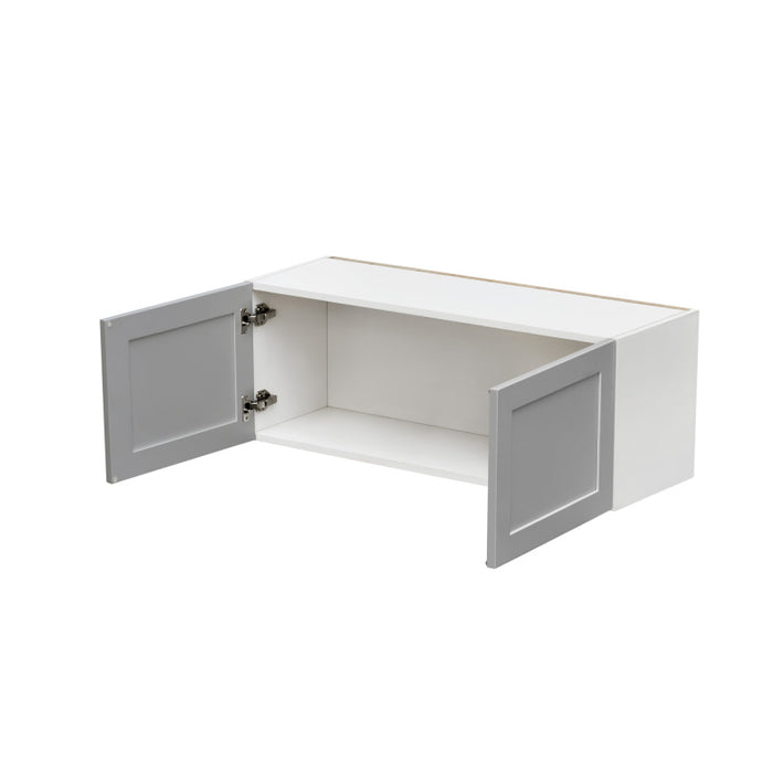 Mallorca Dolphin Gray Wood Wall Cabinet 2