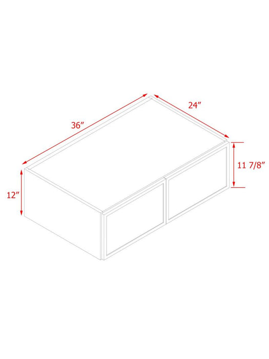 Shady Oak Wood Wall Bridge Cabinet 4