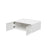 Shady White Wood Wall Bridge Cabinet 2