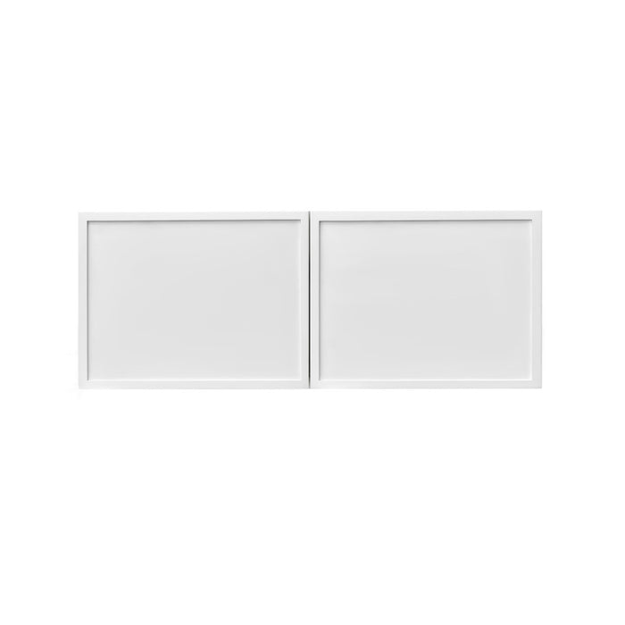 Shady White Wood Wall Bridge Cabinet 3