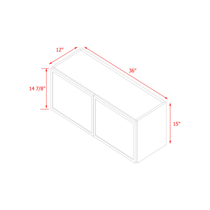Shady White Wood Wall Cabinet 4