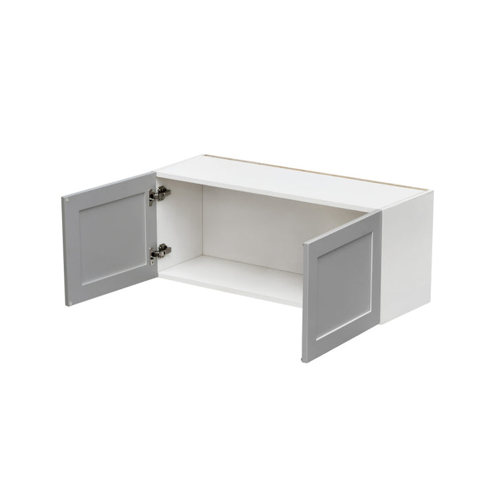 Mallorca Dolphin Gray Wood Wall Cabinet 2