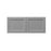 Mallorca Dolphin Gray Wood Wall Cabinet 3