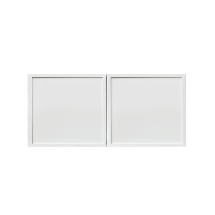 Shady White Wood Wall Bridge Cabinet 3