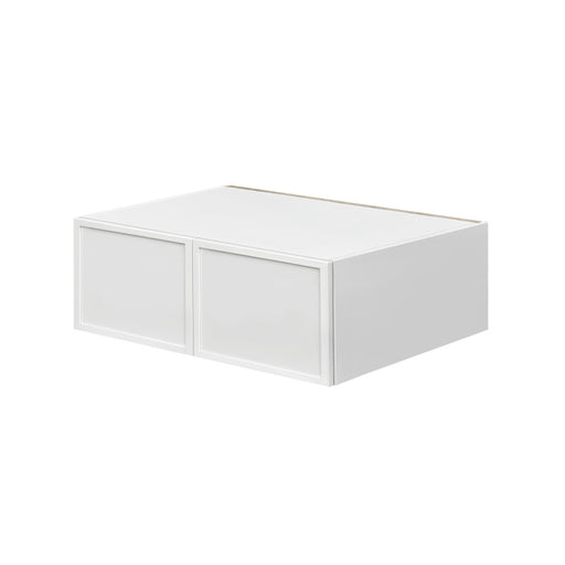Shady White Wood Wall Bridge Cabinet 1