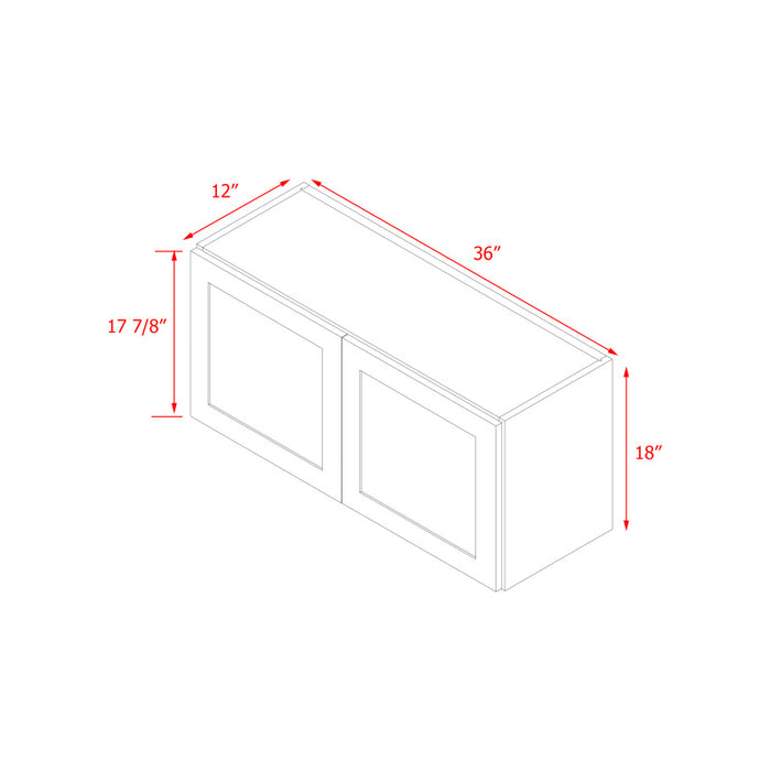 Mallorca White Wood Wall Cabinet 4