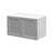 Mallorca Dolphin Gray Wood Wall Cabinet 1