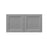 Mallorca Dolphin Gray Wood Wall Cabinet 3