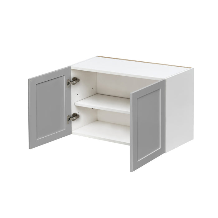 Mallorca Dolphin Gray Wood Wall Cabinet 2