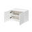 Shady White Wood Wall Cabinet 2