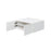 Shady White Wood Wall Bridge Cabinet 2