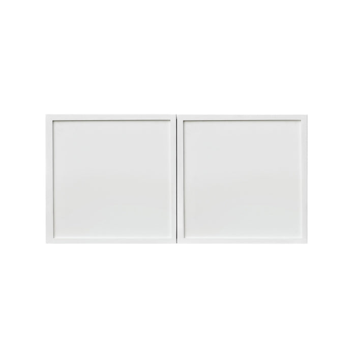 Shady White Wood Wall Bridge Cabinet 3