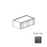 Framed Shaker Deluxe Wood Modern Slate Wall Cabinet Natural clear coat 1