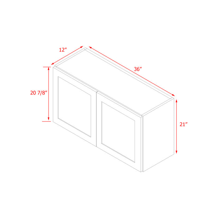 Mallorca White Wood Wall Cabinet 4