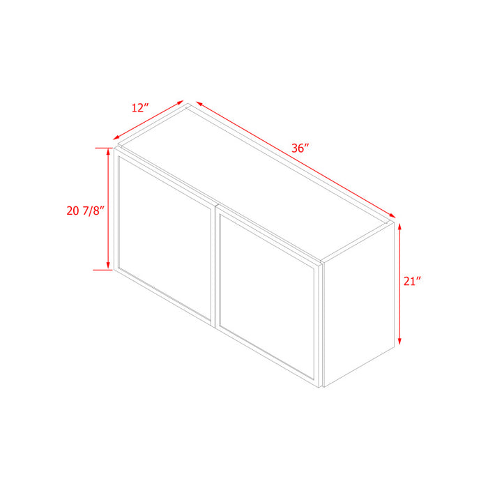 Shady White Wood Wall Cabinet 4