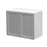 Mallorca Dolphin Gray Wood Wall Cabinet 1