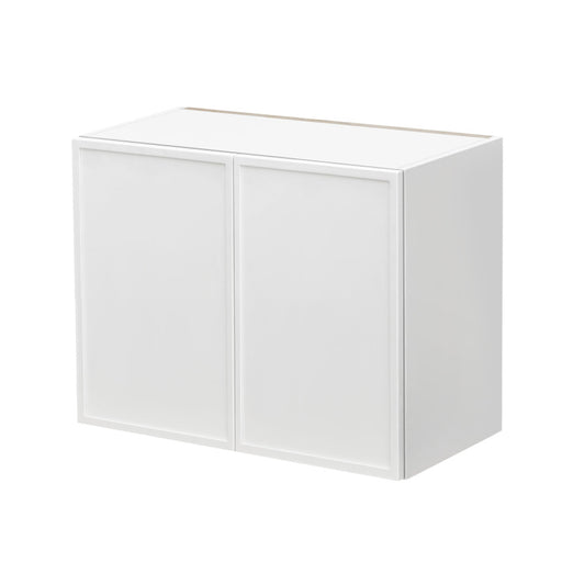 Shady White Wood Wall Cabinet 1
