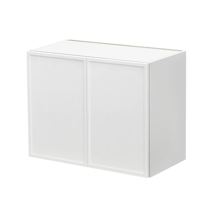 Shady White Wood Wall Cabinet 1