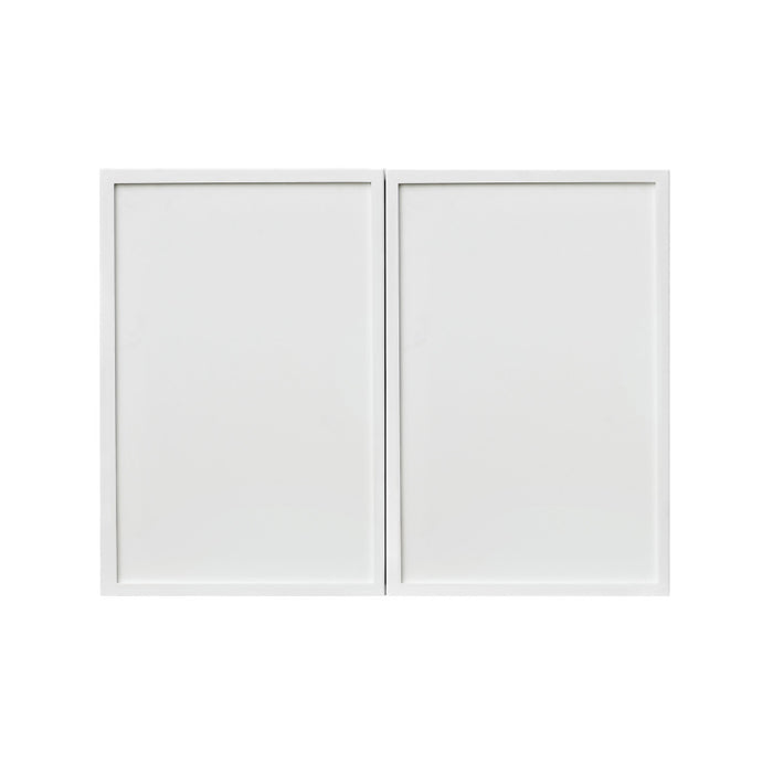 Shady White Wood Wall Bridge Cabinet 3