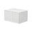 Shady White Wood Wall Bridge Cabinet 1